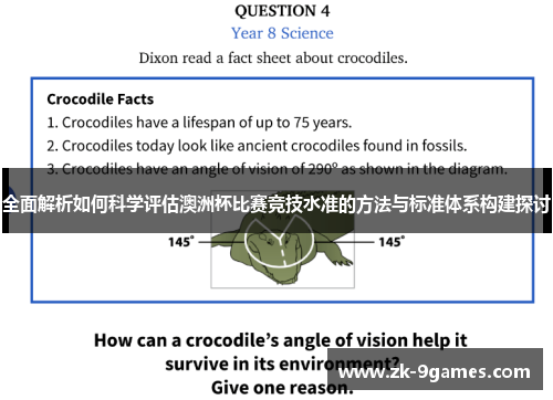 全面解析如何科学评估澳洲杯比赛竞技水准的方法与标准体系构建探讨 全面解析如何科学评估澳洲杯比赛竞技水准的方法与标准体系构建探讨