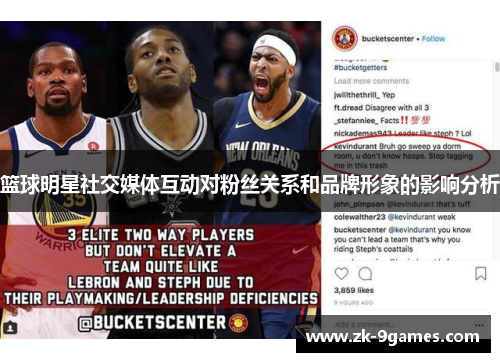 篮球明星社交媒体互动对粉丝关系和品牌形象的影响分析